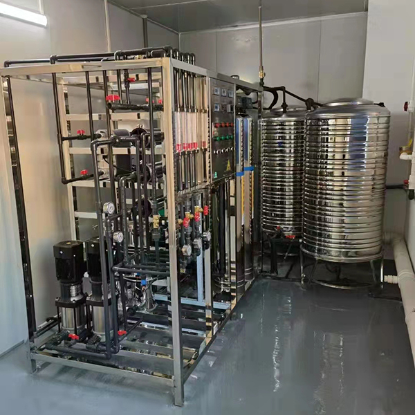 生物实验室二级反渗透+EDI超纯水设备